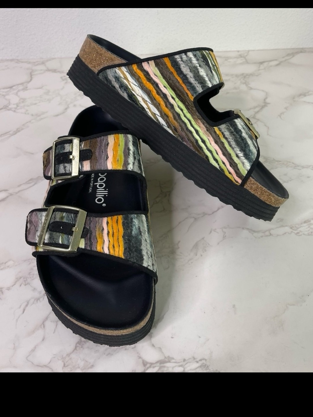 Birkenstock Papillio Arizona Flex Platform Sandals 38 - Picture 6 of 12